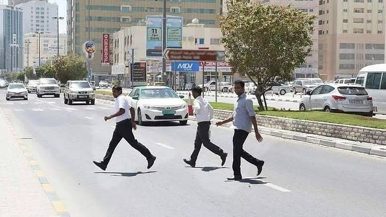 jaywalking